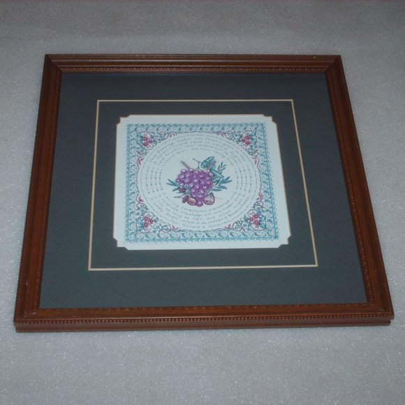 Susan Loy These Blessings matted & framed print - Picture 1 of 5